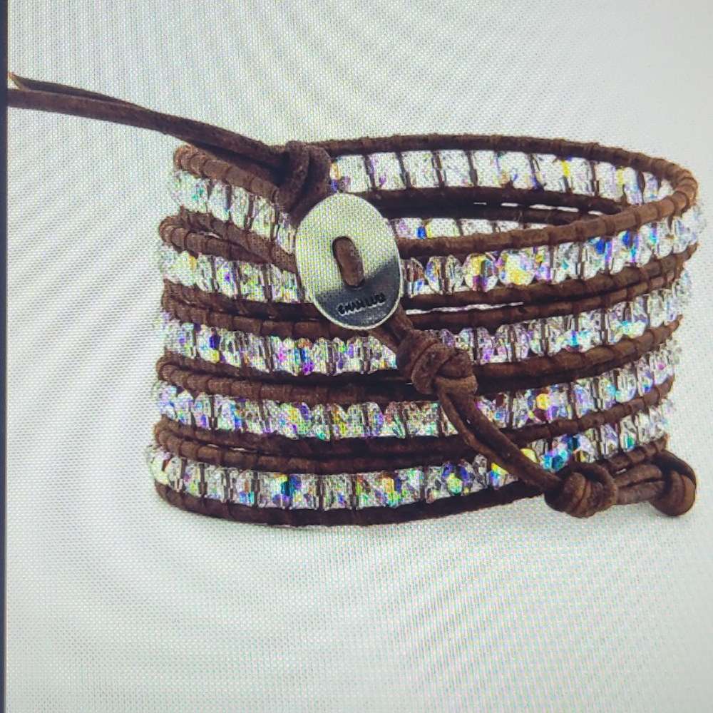 Chan Luu Sterling Silver Wrap Around Bracelet Mildly Used
